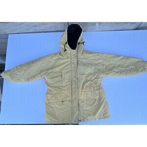 WeatherTec Coat Unixsex Yellow Medium Waterproof Windproof Gorpcore Flaw
